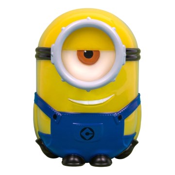 Dzieci lampka nocna LED MINIONKI LED/2xAAA