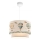 Dziecięca lampa CANDY 1xE27/40W/230V biała/wielokolorowa