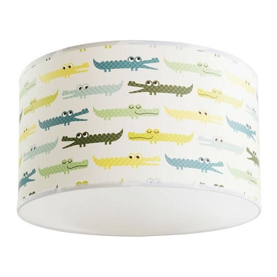 Dziecięca lampa sufitowa CROCODILES 1xE27/60W/230V