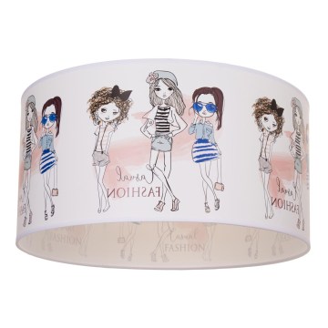 Dziecięca lampa sufitowa GIRLS VIBES 1xE27/60W/230V o średnicy 40 cm dla dziewczynek