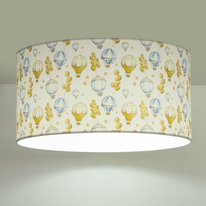 Dziecięca lampa sufitowa KIDS ROOM 1xE27/60W/230V, średnica 40 cm, motyw balonów