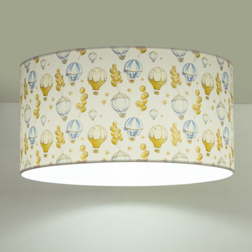 Dziecięca lampa sufitowa KIDS ROOM 1xE27/60W/230V, średnica 40 cm, motyw balonów