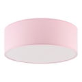 Dziecięca lampa sufitowa RONDO KIDS 4xE27/15W/230V różowa