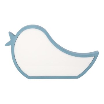 Dziecięca lampka biurkowa BIRD LED/12W/230V niebieska