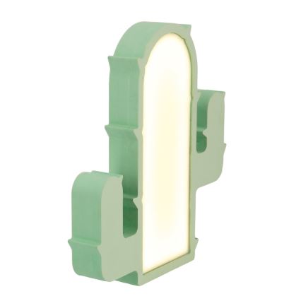 Dziecięca lampka biurkowa CACTUS LED/10W/230V zielona