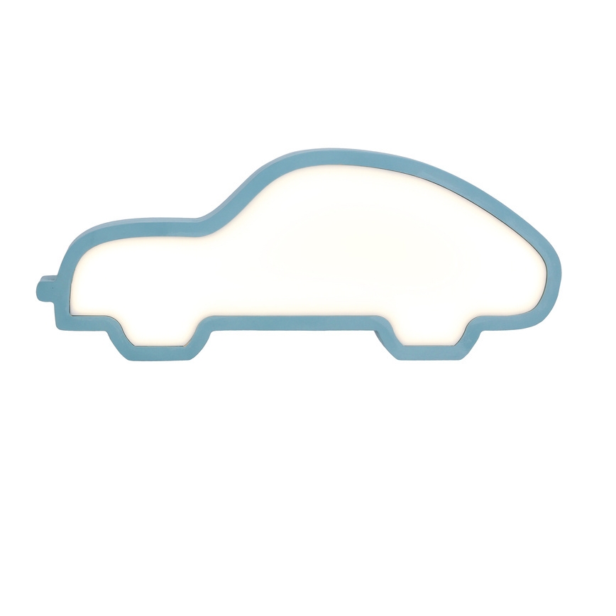Dziecięca lampka biurkowa CAR LED/11W/230V niebieska