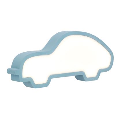 Dziecięca lampka biurkowa CAR LED/11W/230V niebieska
