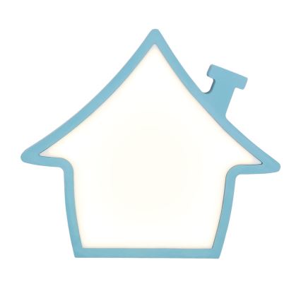 Dziecięca lampka biurkowa LED HOUSE LED/10W/230V niebieska