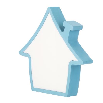 Dziecięca lampka biurkowa LED HOUSE LED/10W/230V niebieska
