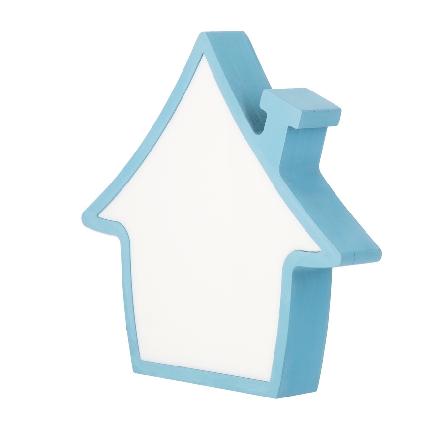 Dziecięca lampka biurkowa LED HOUSE LED/10W/230V niebieska