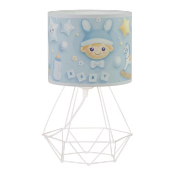 Dziecięca lampka na biurko KIDS ROOM 1xE27/60W/230V śr. 18 cm kosmonauta