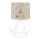 Dziecięca lampka stołowa KIDS ROOM 1xE27/60W/230V śr. 18 cm zwierzątka