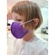 Dziecięca maska ochronna FFP2 NR Kids fioletowy 100szt.