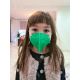 Dziecięca maska ochronna FFP2 NR Kids zielony 100szt.