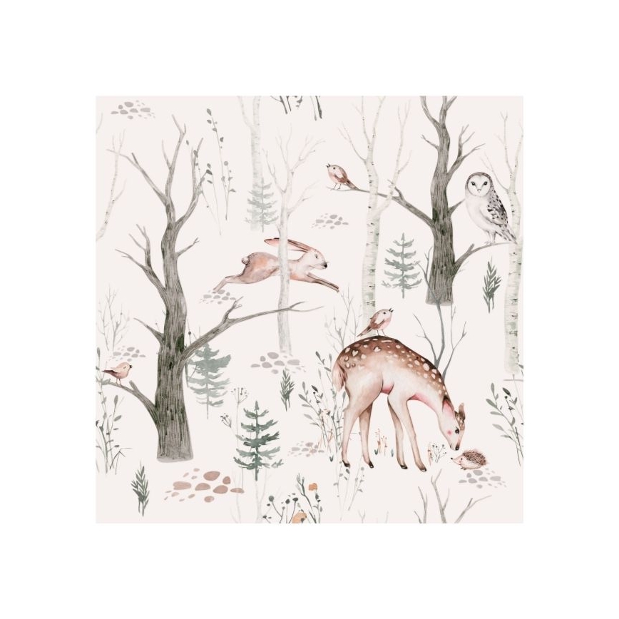 Dziecięcy żyrandol KIDS ROOM 1xE27/60W/230V, średnica 40 cm, zwierzątka