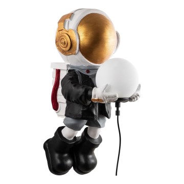 Dziecińska lampa ścienna ASTRONAUT 1xE14/40W/230V miedziana