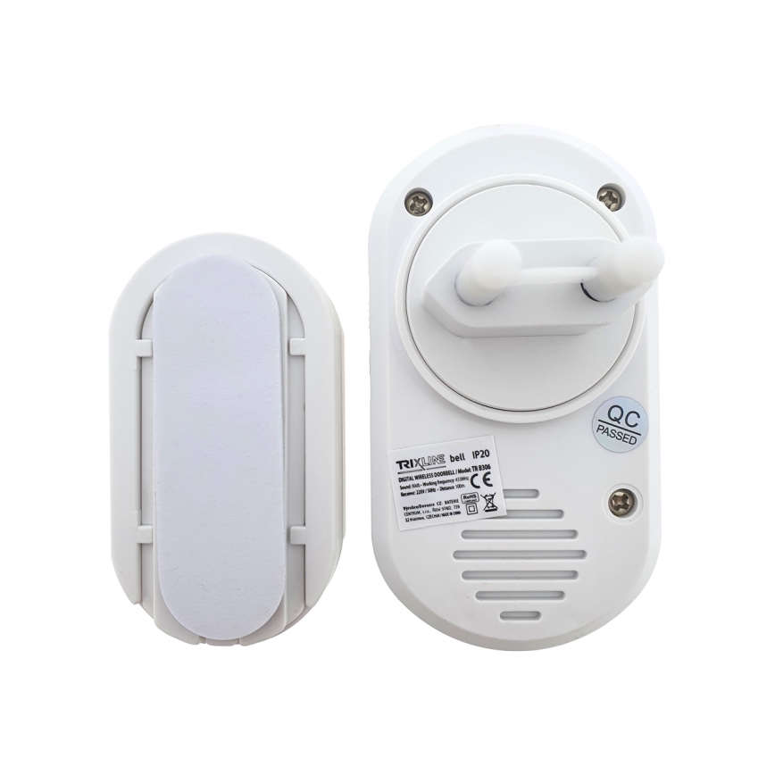 Dzwonek bezprzewodowy do kontaktu BELL 230V + 1x23A brązowy