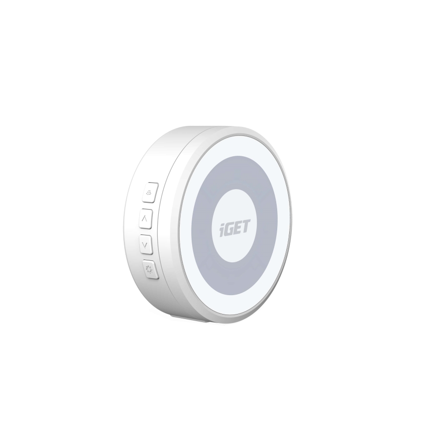 Dzwonek wideo z czujnikiem ruchu Full HD 1080p IP65 Wi-Fi biały + głośnik