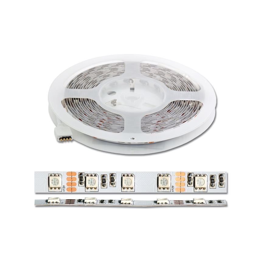LED RGB taśma 5 m LED/72W/230V + pilot