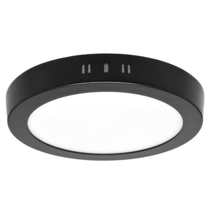 LED Lampa sufitowa LADA LED/25W/230V 3000/4000/6000K śr. 30 cm czarna