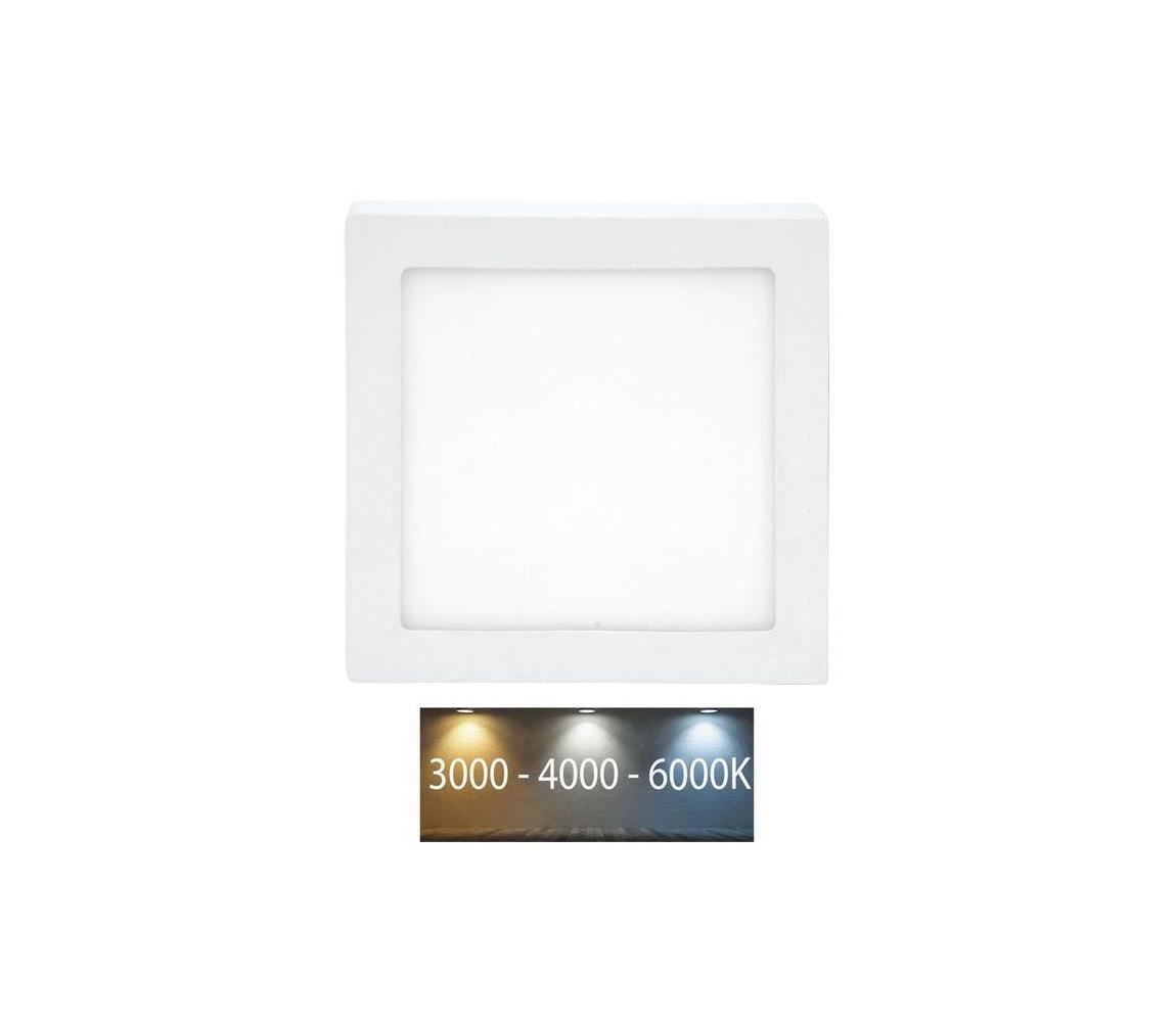 LED-CSQ-CCT/12W/BI - LED Plafon RAFA LED/12W/230V biały