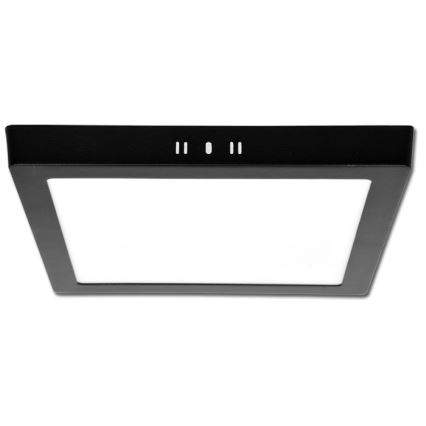 LED Plafon RAFA LED/18W/230V 3000/4000/6000K 22x22 cm czarny