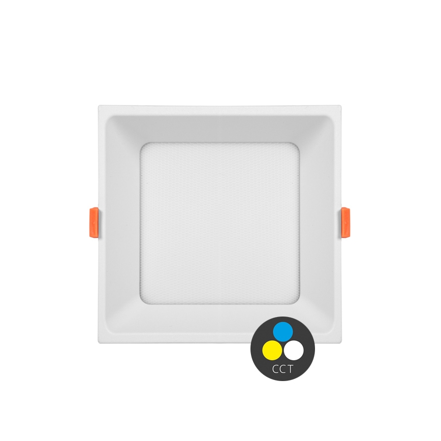 LED Oprawa wpuszczana TONY LED/12W/230V 3000/4000/6500K 12x12 cm biały