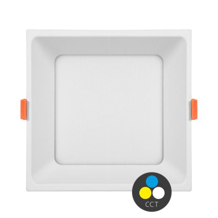 Oprawa sufitowa LED TONY LED/24W/230V 3000/4000/6500K 17x17 cm biała
