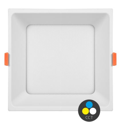 Oprawa sufitowa LED TONY LED/36W/230V 3000/4000/6500K 22x22 cm biała