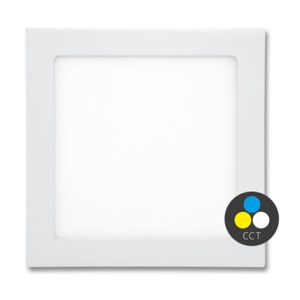 LED Łazienkowa oprawa wpuszczana RAFA LED/18W/230V 3000/4000/6000K 22x22 cm IP44 biała
