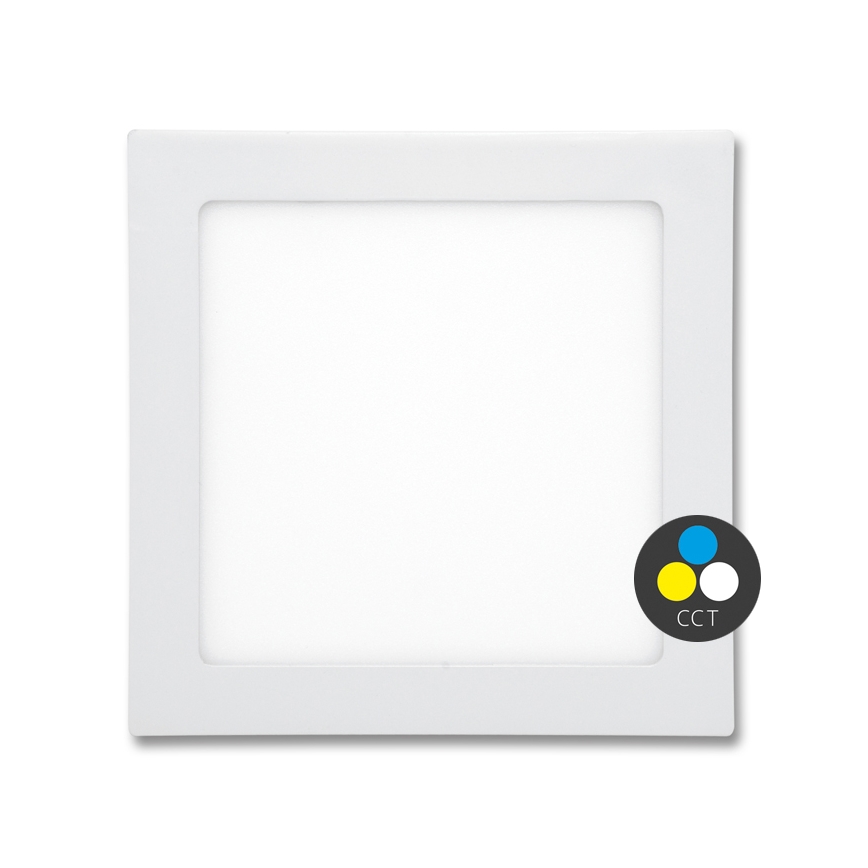 LED Łazienkowa oprawa wpuszczana RAFA LED/25W/230V 3000/4000/6000K 30x30 cm IP44 biała