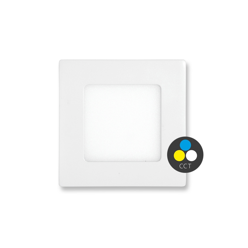 LED Łazienkowa oprawa wpuszczana RAFA LED/6W/230V 3000/4000/6000K 12x12 cm IP44 biała