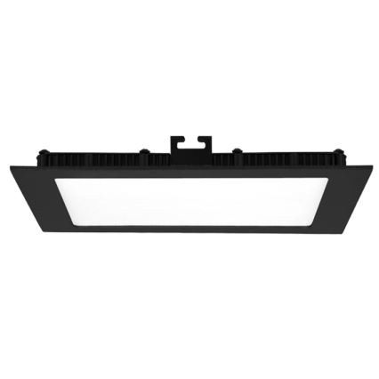 LED Łazienkowa oprawa wpuszczana RAFA LED/6W/230V 3000/4000/6000K 12x12 cm IP44 czarna