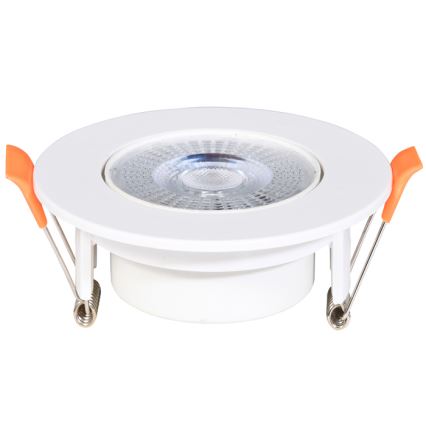 LED Oprawa wpuszczana ściemnialna ZITA LED/3/5/7W/230V 3000/4000/6000K śr. 9 cm biały