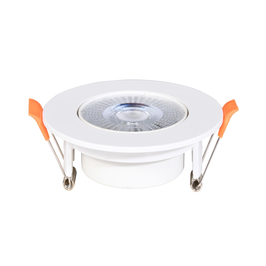 LED Oprawa wpuszczana ściemnialna ZITA LED/3/5/7W/230V 3000/4000/6000K śr. 9 cm biały