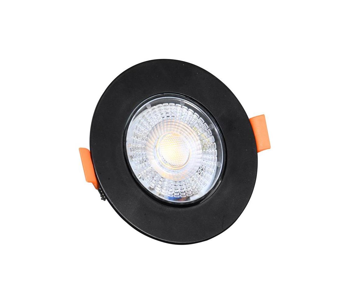 LED-YL201/7W/CCT/CR - LED Oprawa wpuszczana ZITA LED/3/5/7W/230V czarny