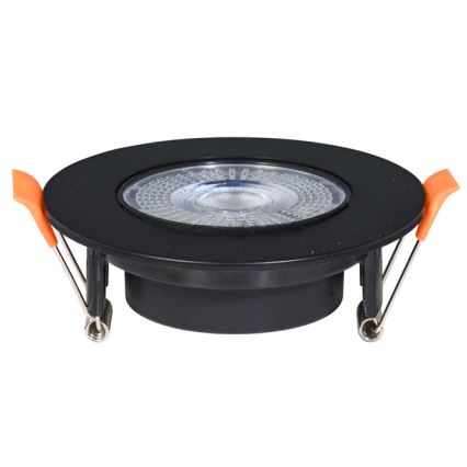 LED Oprawa wpuszczana ściemnialna ZITA LED/3/5/7W/230V 3000/4000/6000K śr. 9 cm czarny