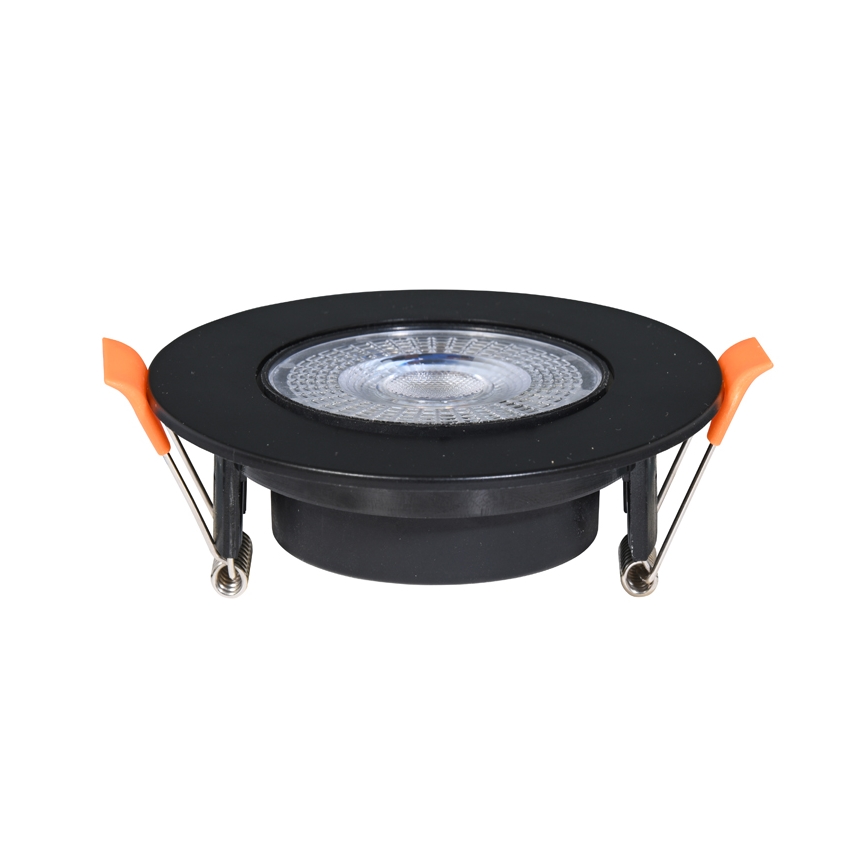 LED Oprawa wpuszczana ściemnialna ZITA LED/3/5/7W/230V 3000/4000/6000K śr. 9 cm czarny