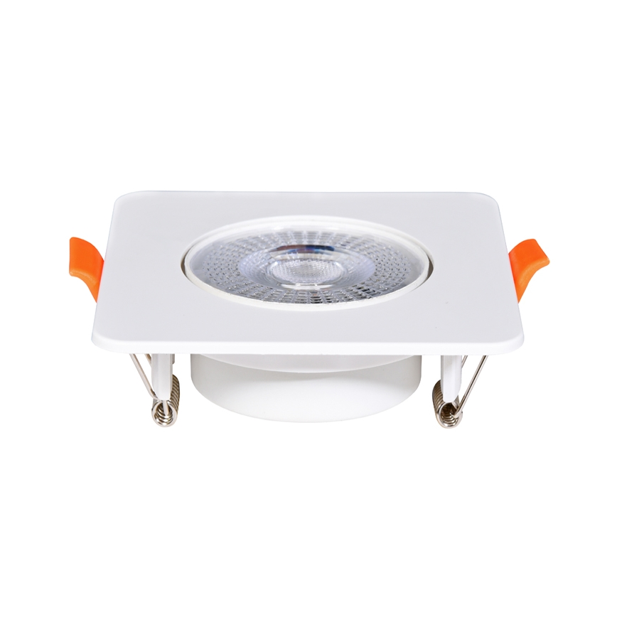 LED Oprawa wpuszczana ściemnialna KENT LED/3/5/7W/230V 3000/4000/6000K 9x9 cm biały