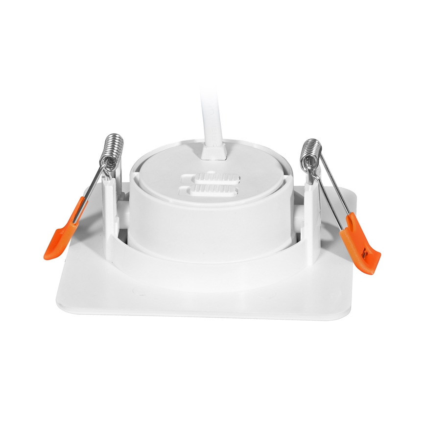 LED Oprawa wpuszczana ściemnialna KENT LED/3/5/7W/230V 3000/4000/6000K 9x9 cm biały