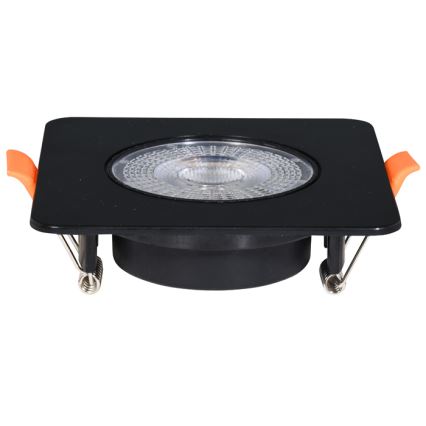 LED Oprawa wpuszczana ściemnialna KENT LED/3/5/7W/230V3000/4000/6000K 9x9 cm czarny