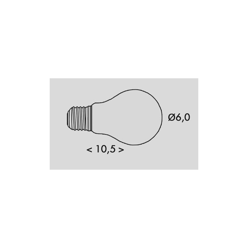 LED Żarówka RETRO A60 E27/7,2W/230V 3000K 1520lm
