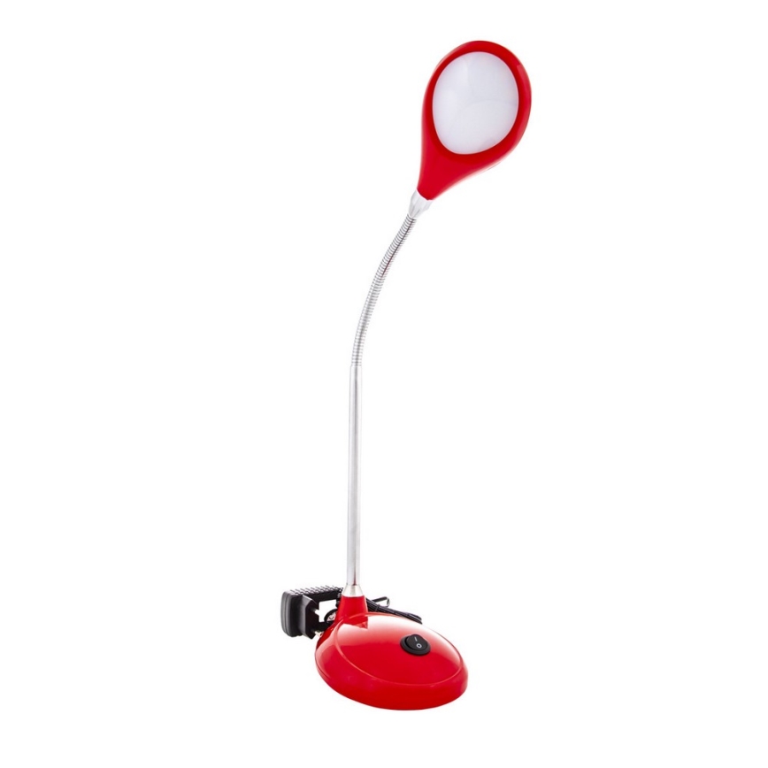 LED Lampa stołowa SARA LED/5W/230V czerwony