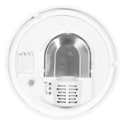 Plafon zewnętrzny z czujnikiem HECTOR 1xE27/60W/230V śr. 25 cm IP44 opal biały