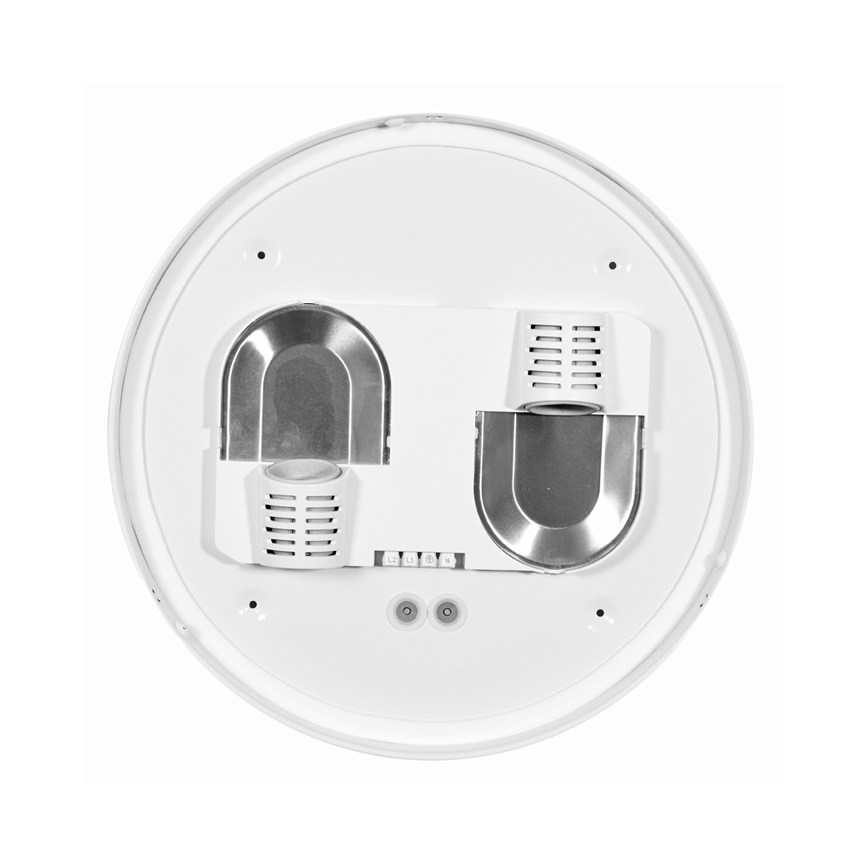 Plafon zewnętrzny HECTOR 2xE27/60W/230V śr. 40 cm IP44 opal biały