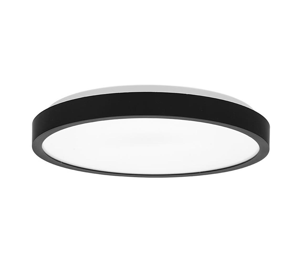 W3090-18W/CR - LED Plafon łazienkowy LED/18W/230V IP44 czarny