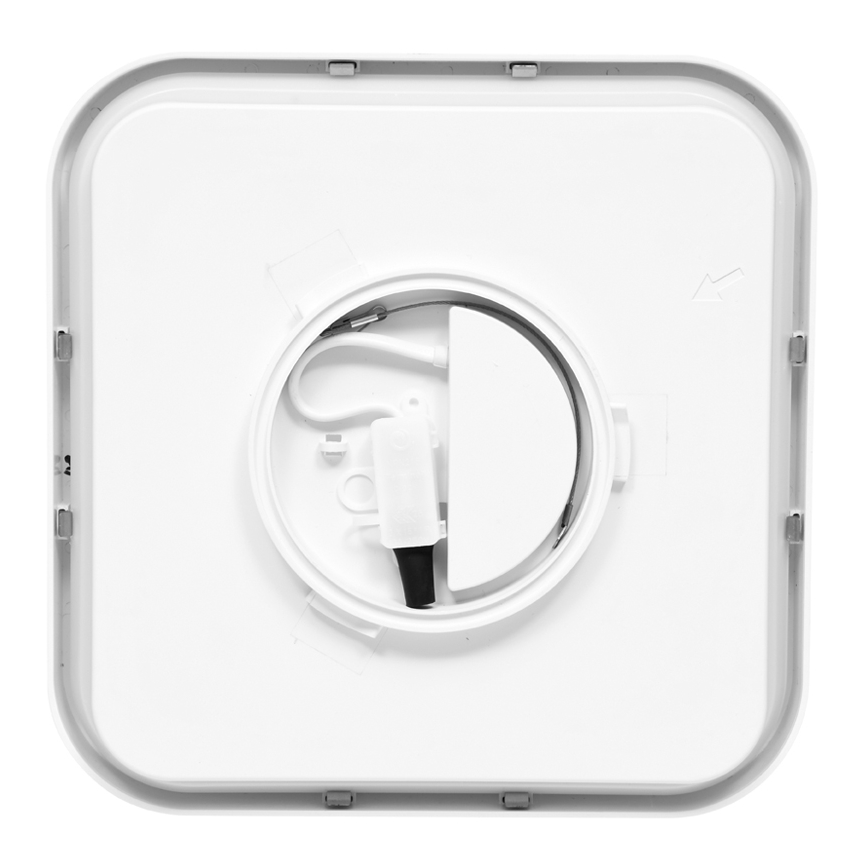 LED Plafon łazienkowy LUKY LED/12W/230V 4000K 25x25 cm IP44 biały