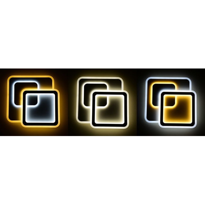 LED Plafon ściemnialny REST LED/80W/230V + zdalne sterownanie