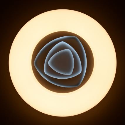 LED Lampa ściemnialna DONUT LED/80W/230V 3000-6500K okrągła + pilot