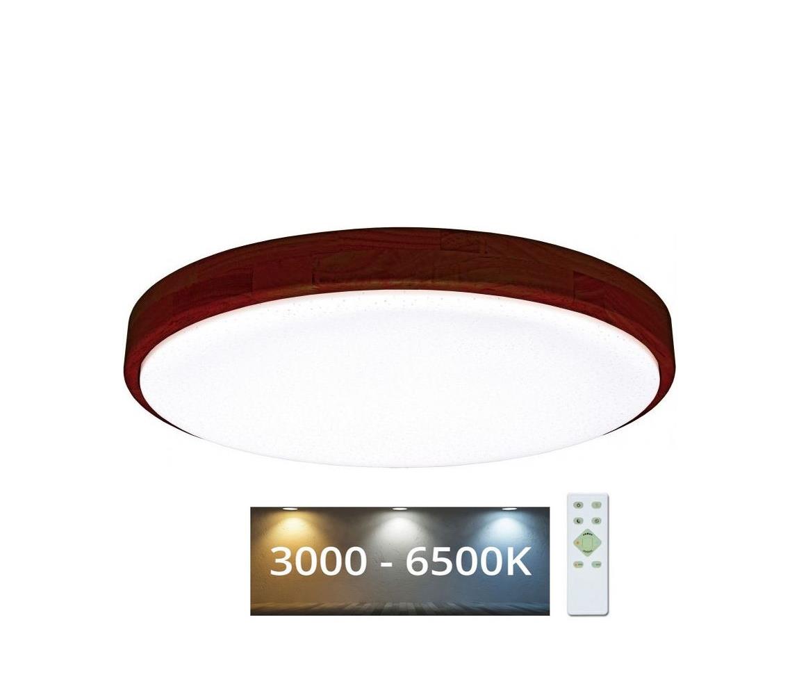 WLD500-60W/LED/TD - LED Plafon LED/60W/230V + pilot zdalnego sterowania